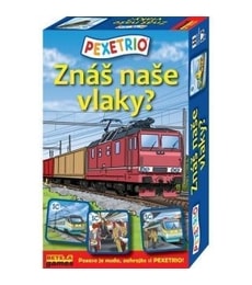 Pexetrio Znáš naše vlaky? - Produkt Pexetrio Znáš naše vlaky?