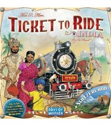 Ticket to Ride - Mapy Indie a Švýcarsko (poškozený obal) - Produkt Ticket to Ride - Mapy Indie a Švýcarsko (poškozený obal)