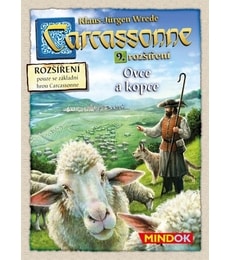 Carcassonne 9. rozšíření Ovce a kopce (2. edice) - Produkt Carcassonne 9. rozšíření Ovce a kopce (2. edice)