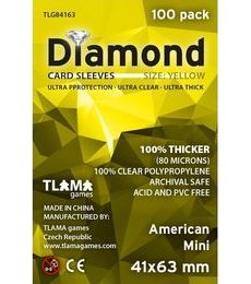 Obaly na karty (41x63mm) American Mini - Diamond, 100 ks