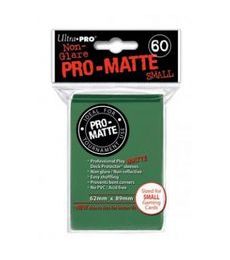 Obaly na karty (62 x 89) Small Pro-Matte - zelené, Ultra Pro, 60 ks - Produkt Obaly na karty (62 x 89) Small Pro-Matte - zelené, Ultra Pro, 60 ks