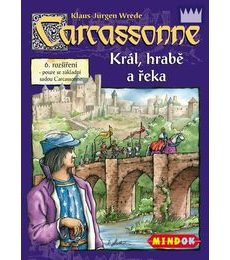 Carcassonne 6. rozšíření Král, Hrabě a řeka (starší vydání) - Produkt Carcassonne 6. rozšíření Král, Hrabě a řeka (starší vydání)