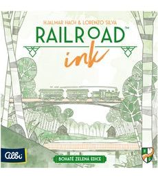 Railroad Ink - zelená edice - Produkt Railroad Ink - zelená edice
