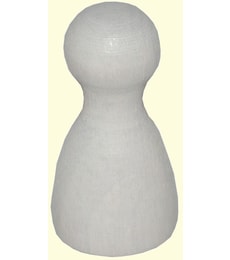 Figurka halmička Bílá - Produkt Figurka halmička Bílá