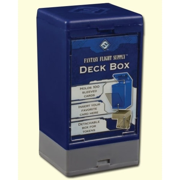Deck Box: Blue - krabička na karty modrá