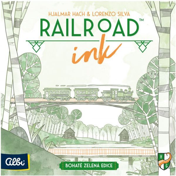 Railroad Ink - zelená edice