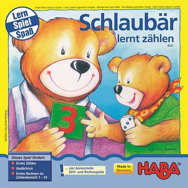 Chytrý medvěd: první počítání (Schlaubär)