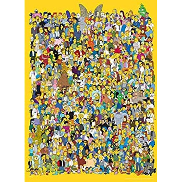 Puzzle The Simpsons Cast of Thousands 1000d