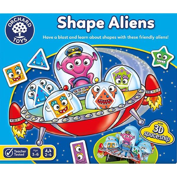 Učíme se tvary s mimozemšťany (Shape Aliens)