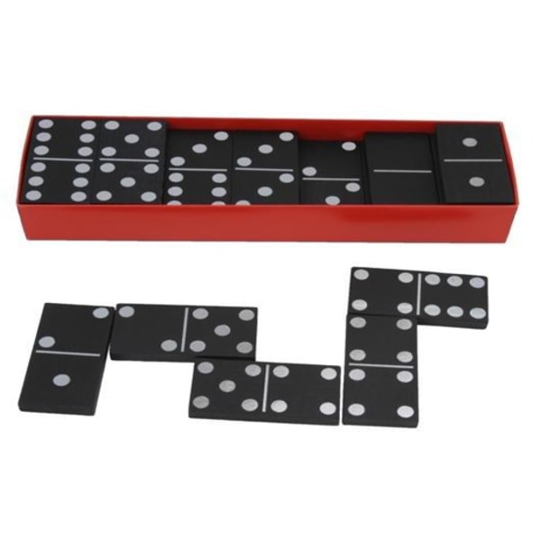 Domino Klasické černé - dřevěné