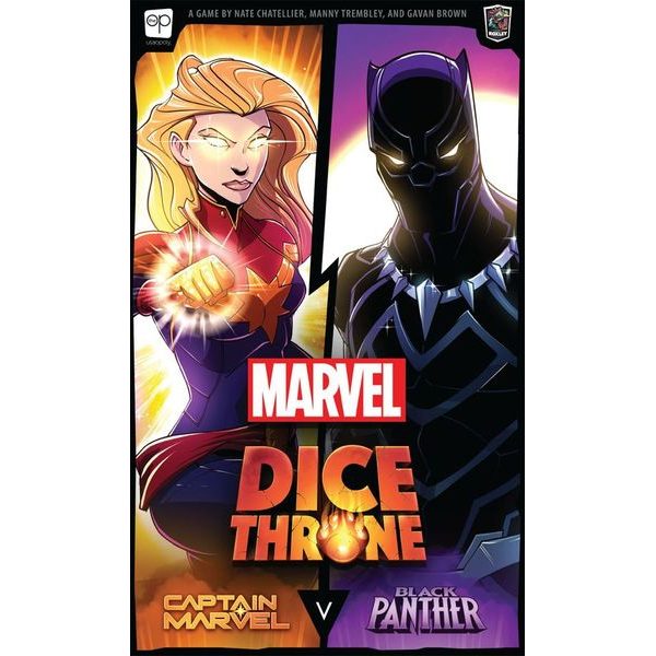 Marvel Dice Throne: Captain Marvel vs. Black Panther