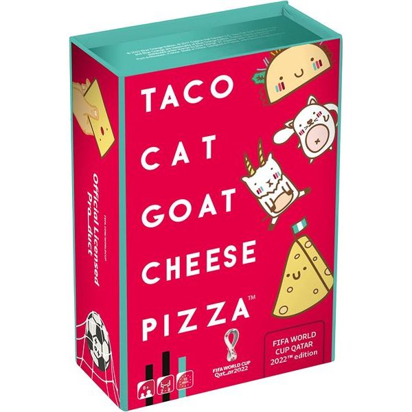 Taco Cat Goat Cheese Pizza: FIFA Edition