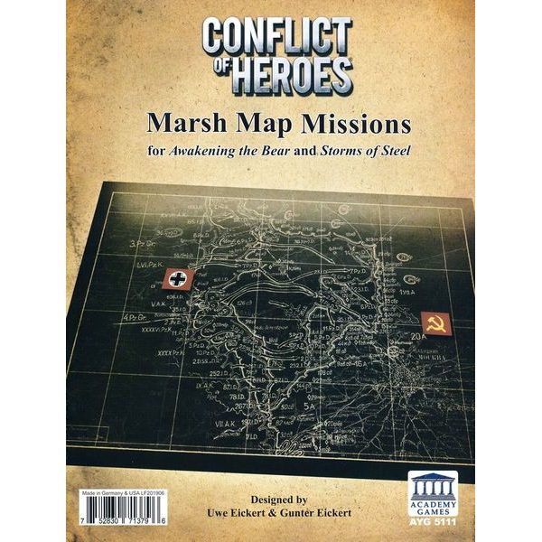 Conflict of Heroes - Marsh Map Missions