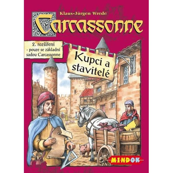 Carcassonne 2. rozšíření kupci a stavitelé (starší edice)