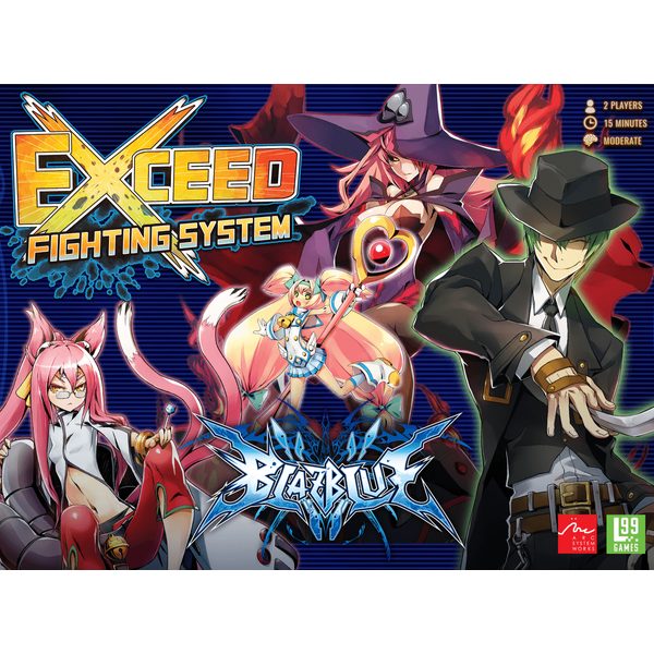 Exceed: Fighting System (BlazBlue) - Hazama, Kokonoe, Nine the Phantom, Platinum the Trinity