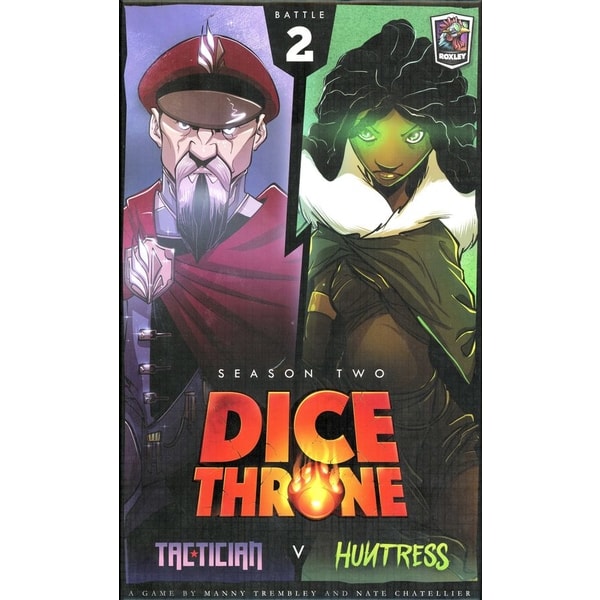 Dice Throne: Tactician vs Huntress (Season 2, Box 2)