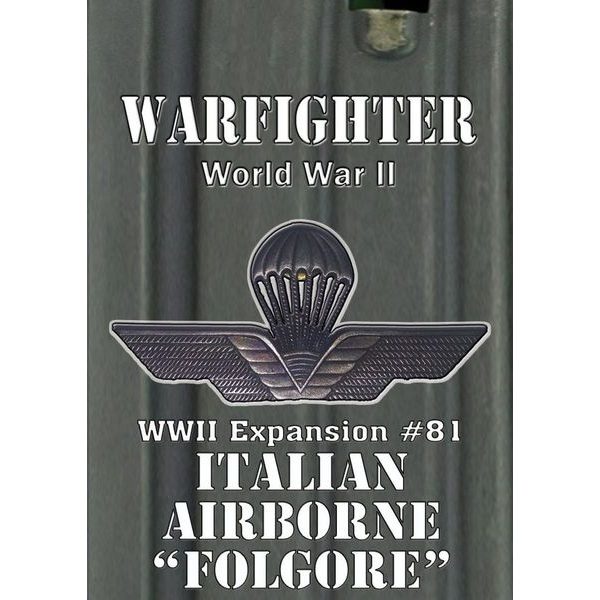 Warfighter WWII - Italian Airborne "Folgore"