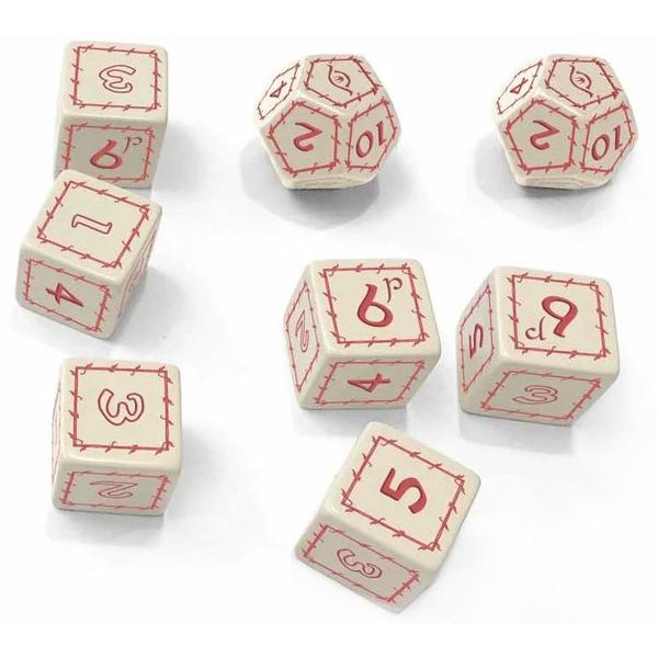 The One Ring (RPG) - White Dice Set