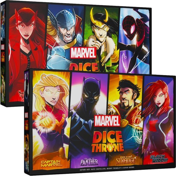 Marvel Dice Throne: Sady 1 a 2 + promo karty (CZ)