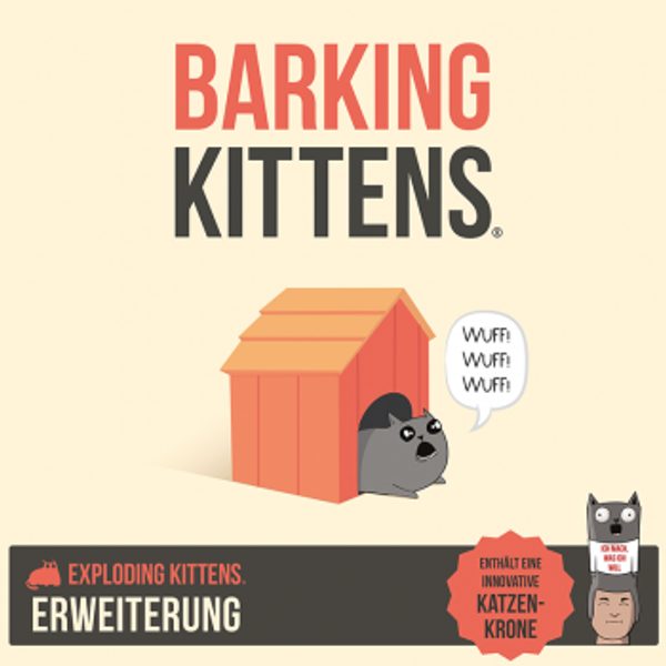 Exploding Kittens: Barking Kittens (německy)