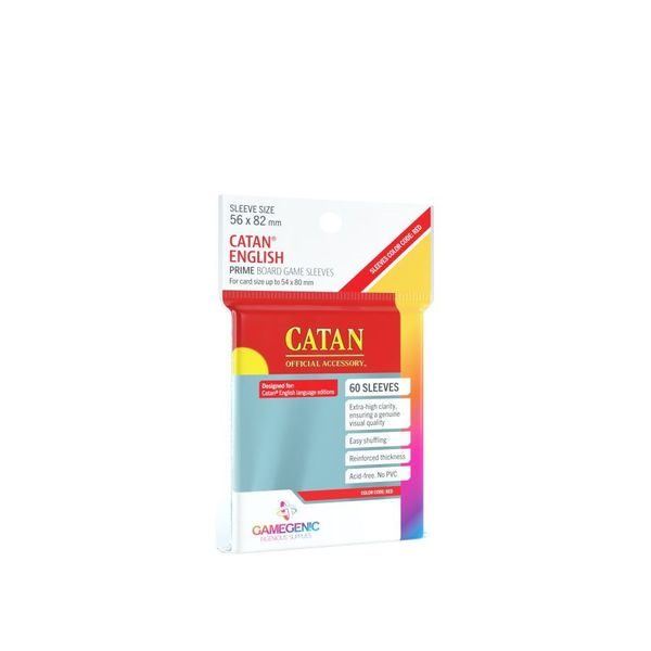 Obaly na karty (54x80) pro Catan (EN) - Gamegenic PRIME, 60 ks