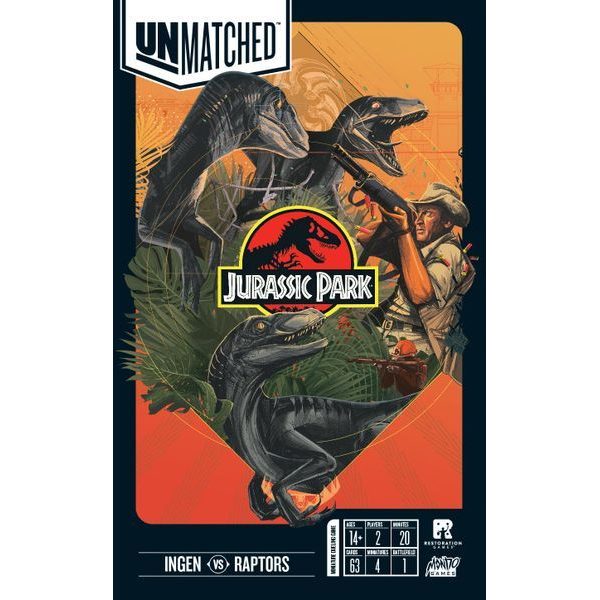 Unmatched Jurassic Park: InGen vs The Raptors (EN)