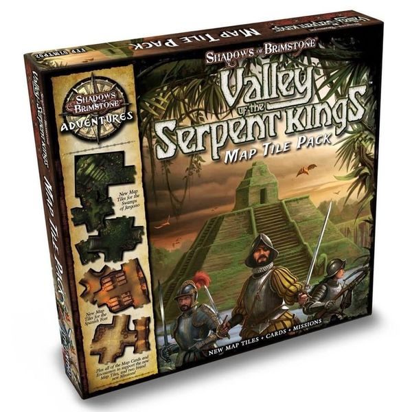 Shadows of Brimstone Adventures: Valley of the Serpent Kings - Map Tile Pack
