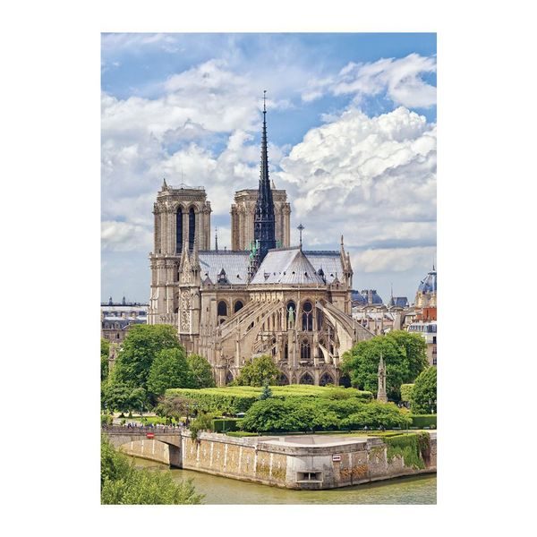 Puzzle Katedrála Notre-Dame 1000d