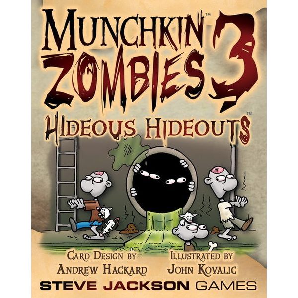 Munchkin: Zombies 3 - Hideous Hideouts