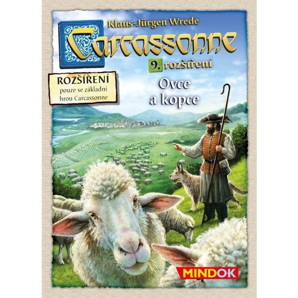 Carcassonne 9. rozšíření Ovce a kopce (2. edice)
