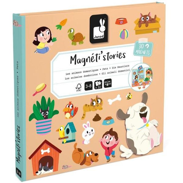 Magnetická kniha: Domácí mazlíčci