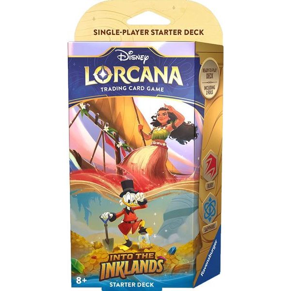 Disney Lorcana: Into the Inklands - Starter Deck Ruby & Sapphire