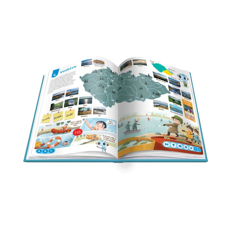 Kouzelné čtení: Vlastivěda - Zeměpisná část