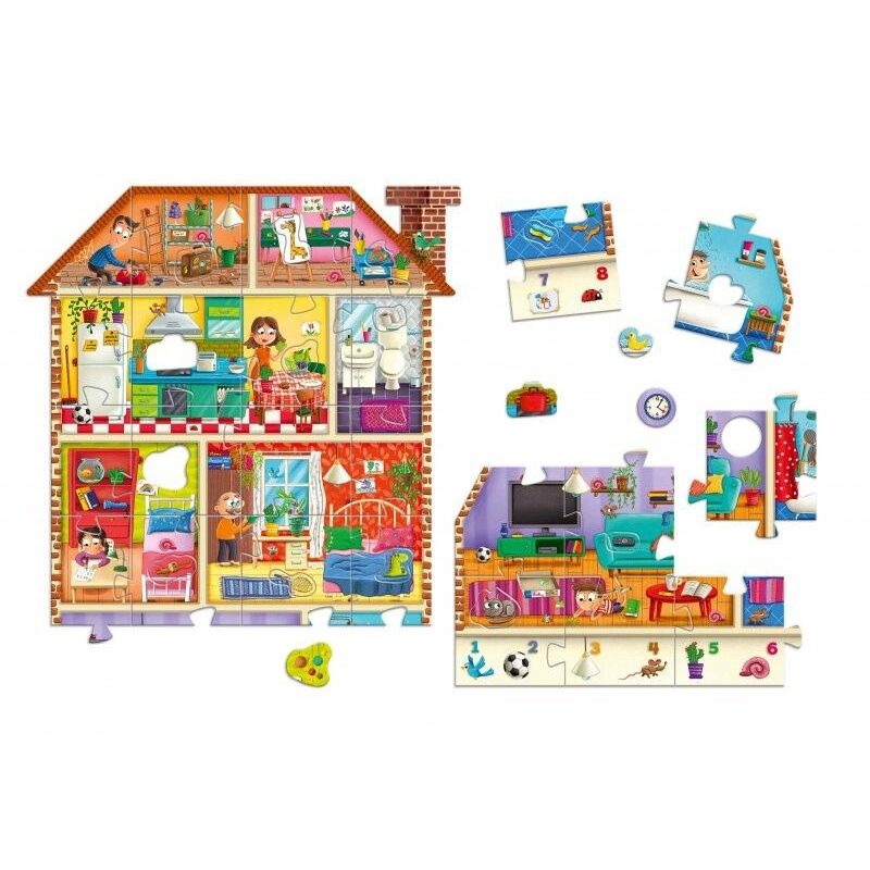 Puzzle Můj dům 39d