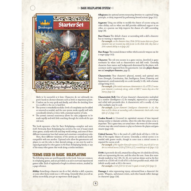 Basic Roleplaying: Universal Game Engine