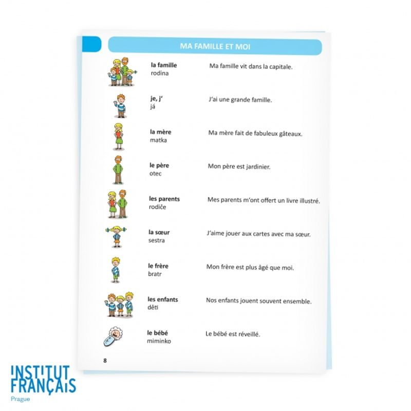 Kouzelné čtení: Francouzský obrázkový slovník (kniha)