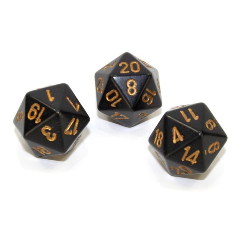 Kostka 20 stran jednobarevná