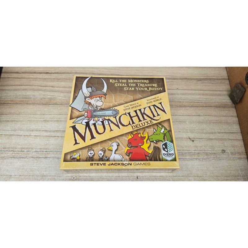 Munchkin Deluxe (poškozený obal)