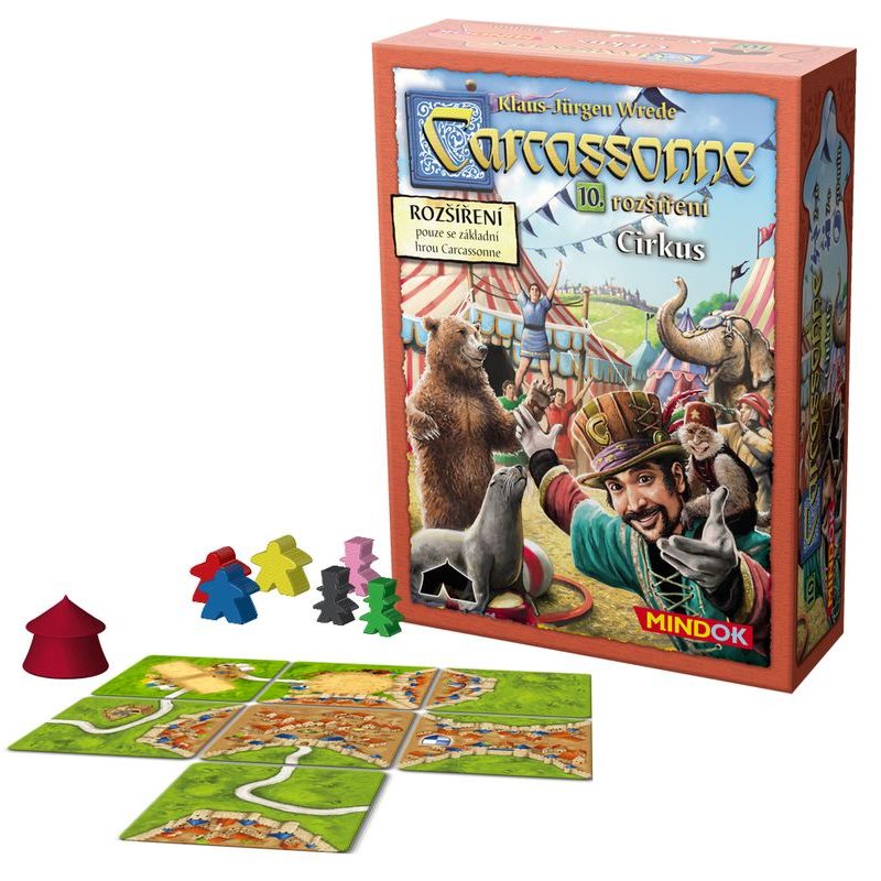 Carcassonne: 10. rozšíření Cirkus (2. EDICE)