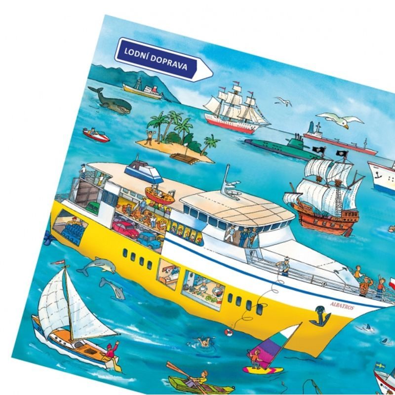 Kouzelné čtení: Doprava (kniha)