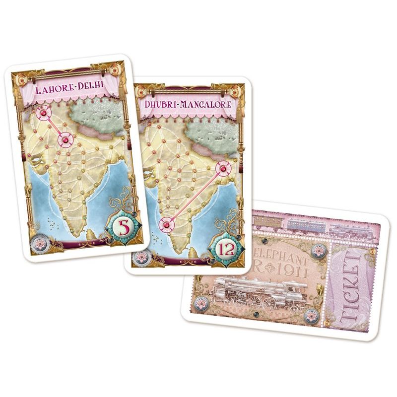 Ticket to Ride - India + Switzerland