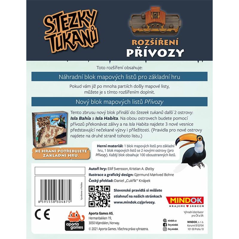 Stezky tukanů - Přívozy