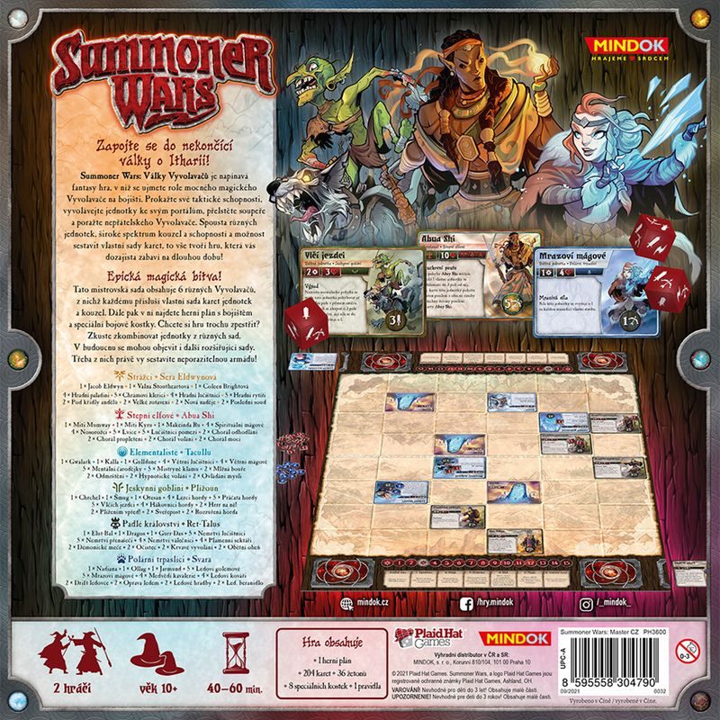 Summoner Wars (Války vyvolávačů): Mistrovská sada