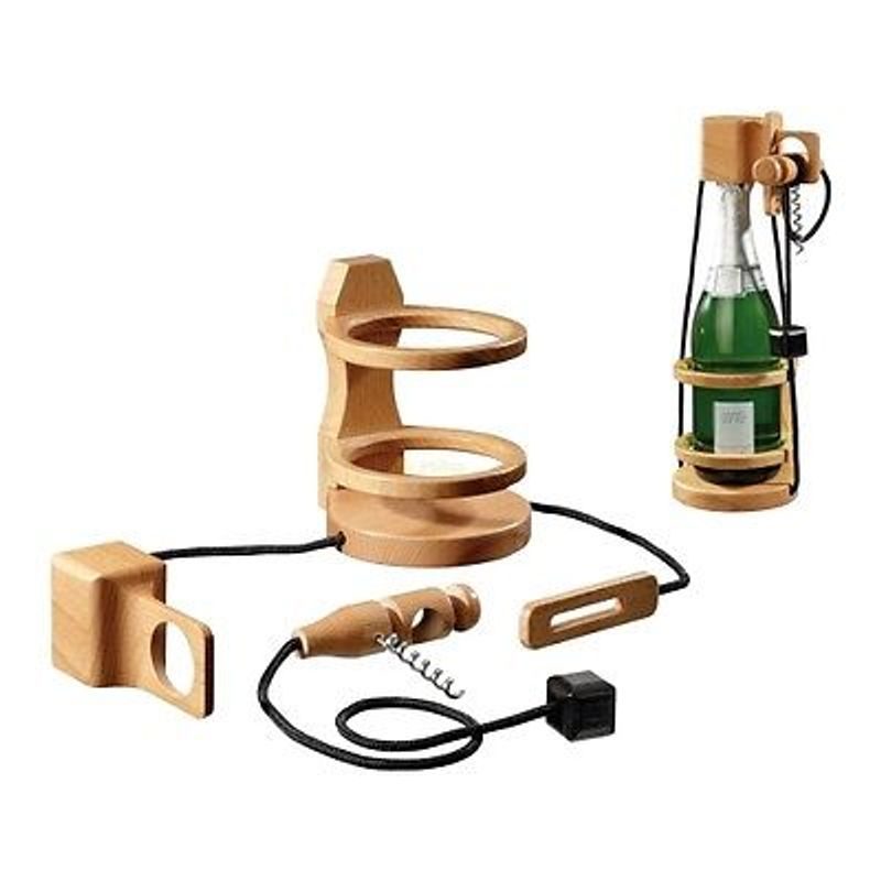 Hlavolam na láhev s vývrtkou