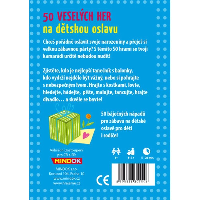 50 Veselých her na dětskou oslavu