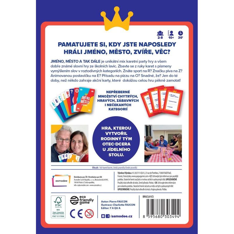 Jméno, město a tak dále