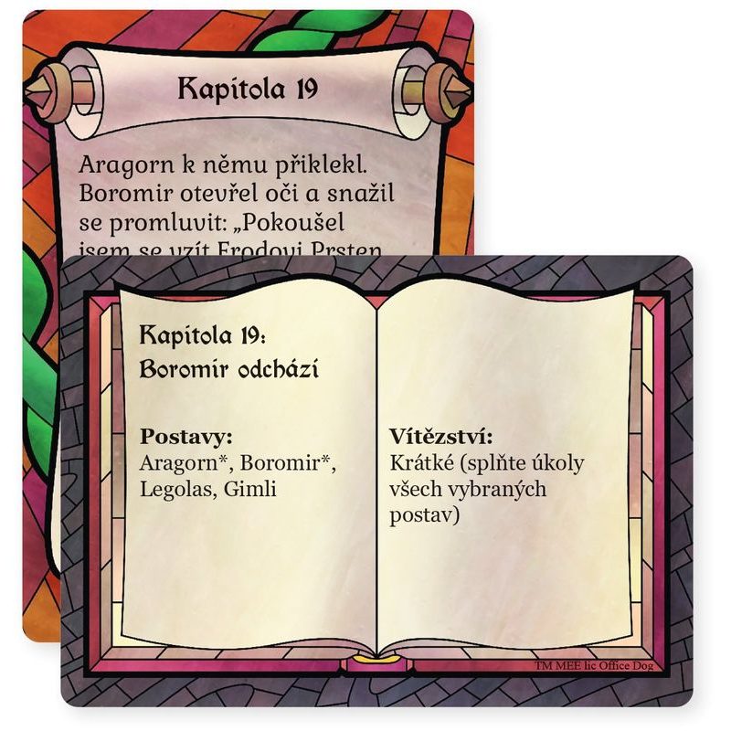 Pán prstenů: Dvě věže - Štychová karetní hra