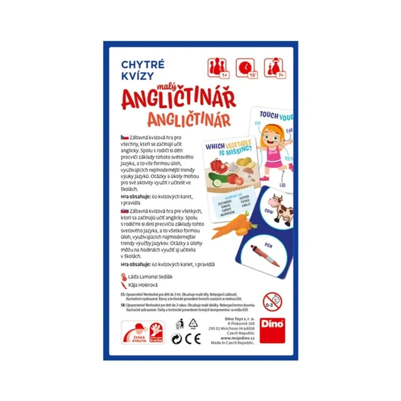 Chytré kvízy: Malý angličtinář