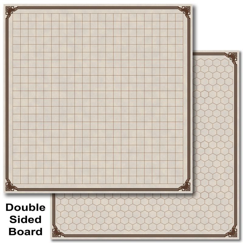 Battle Map Board: Grid & Hex