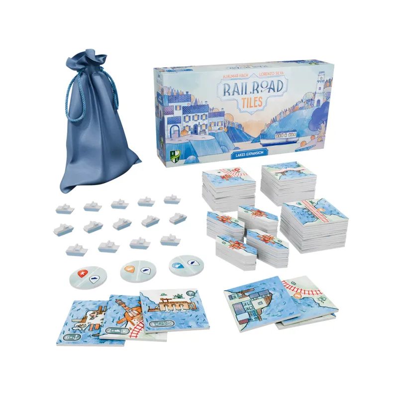 Railroad Tiles - Lakes